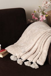 L'essentiel linge de maison Puffy 160 - Mink